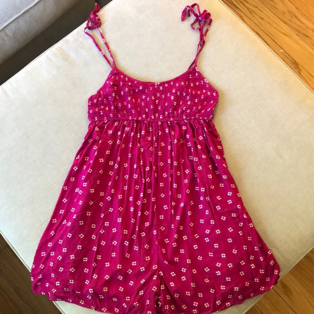 UO Magenta Romper